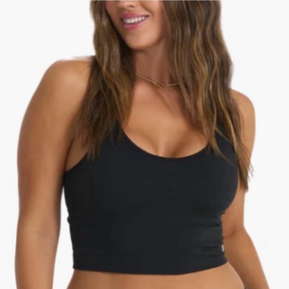 Vuori Women's Halo Performance Crop Black Heather Size Small